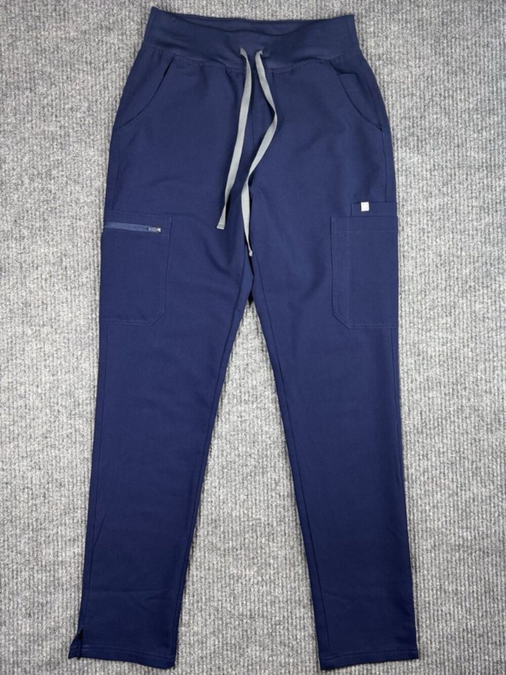 FIGS Scrub Pants Womens Small Tall Navy Blue High Waisted Yola Skinny W22SW2013T